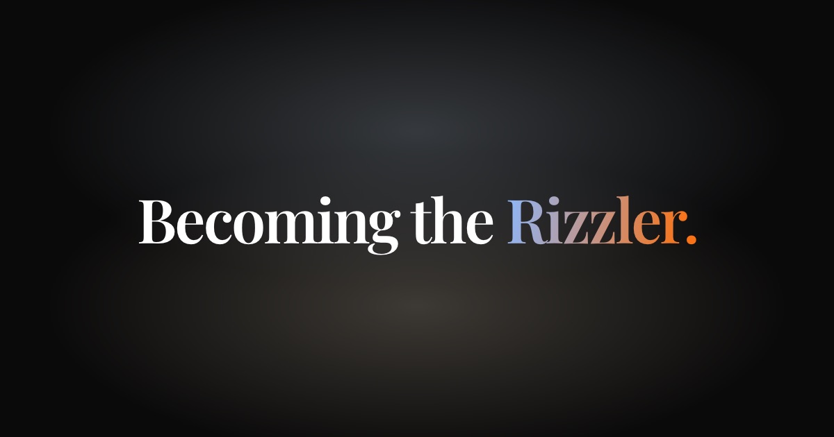 Becoming the Rizzler: a one month social experiment