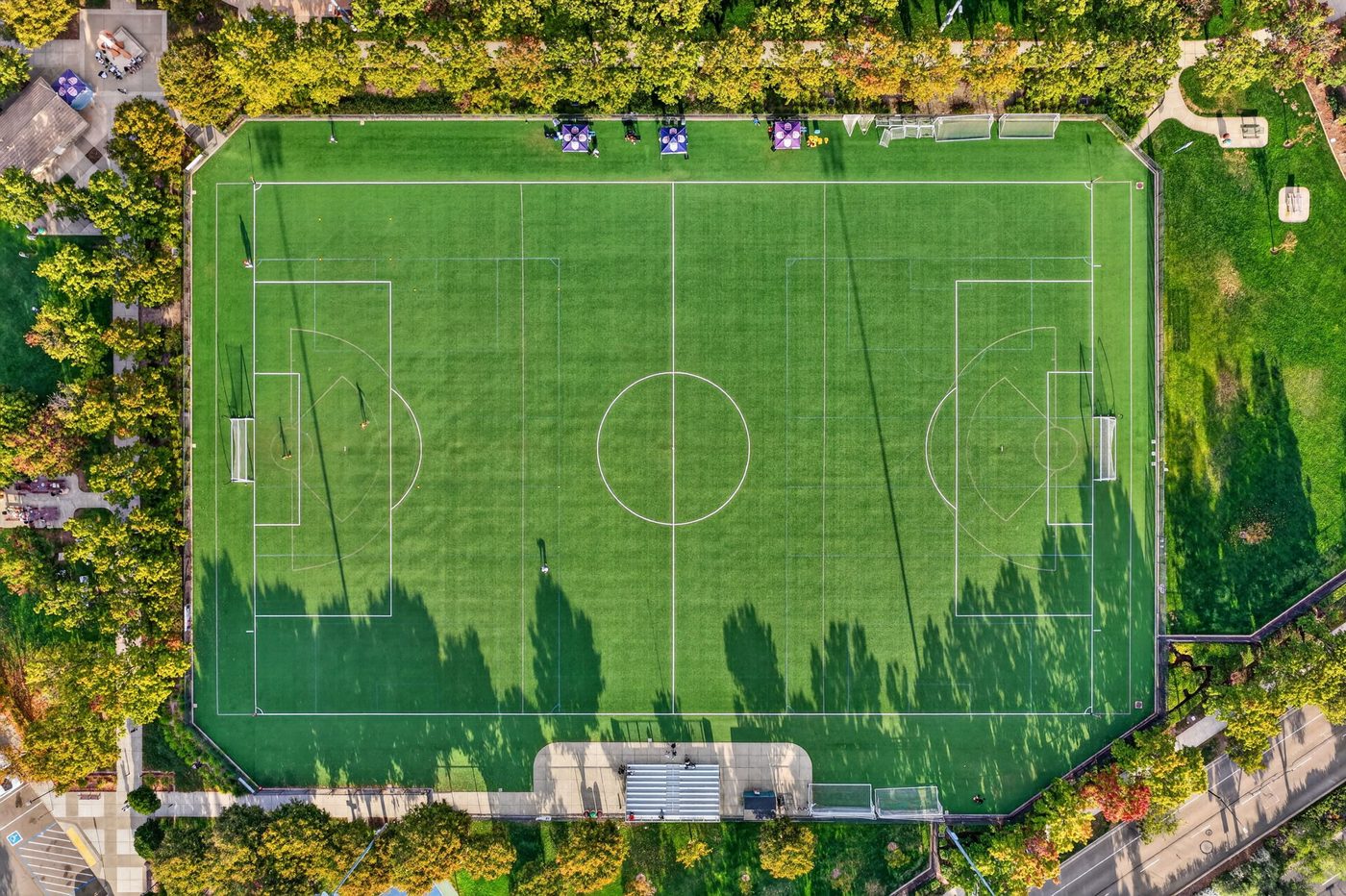Keep: the soccer field