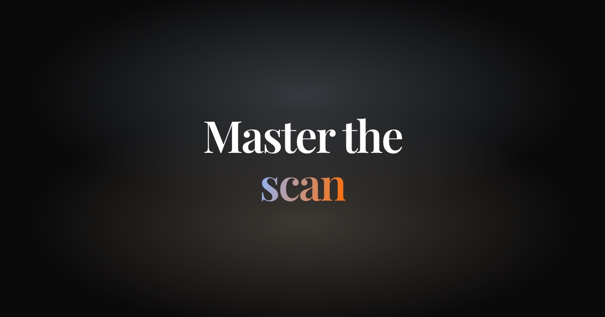 Floor Plan Scanning — Field Training