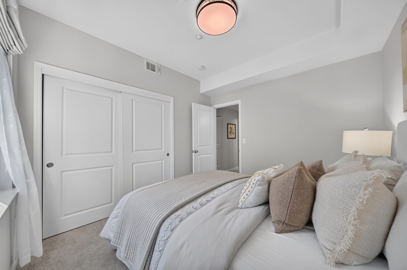 Delete: four shots of a tiny bedroom