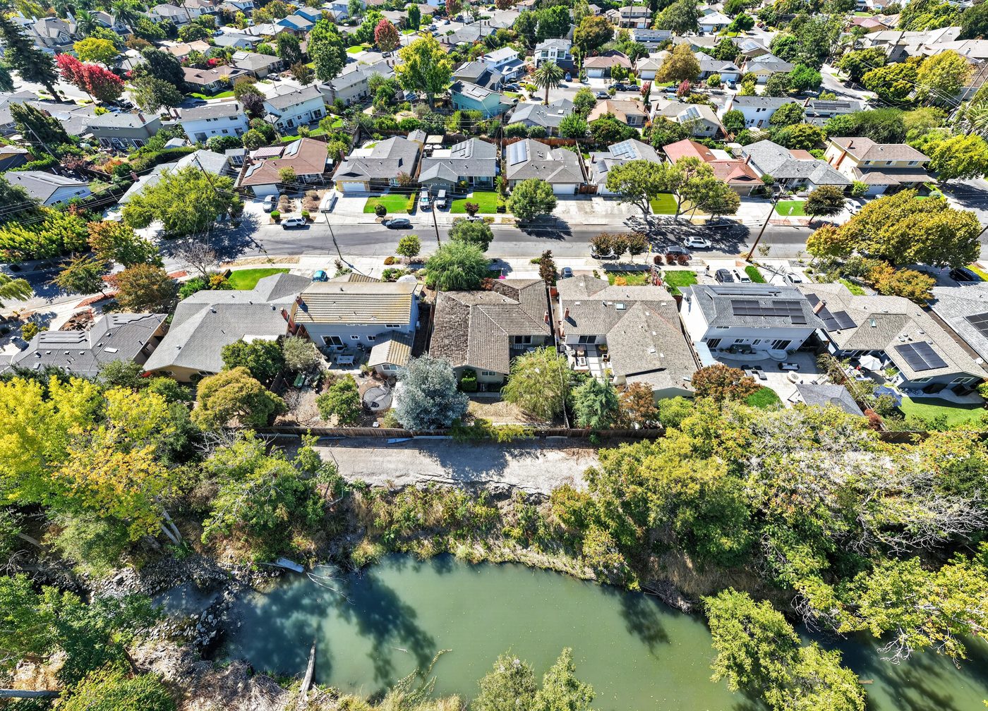 Every aerial you sent of an average home with nothing much around it: 21. Six or seven is the most it needs. My call on each one I talked about is under it.