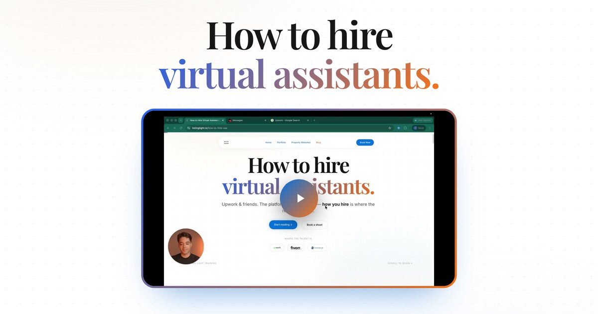 How to Hire Virtual Assistants