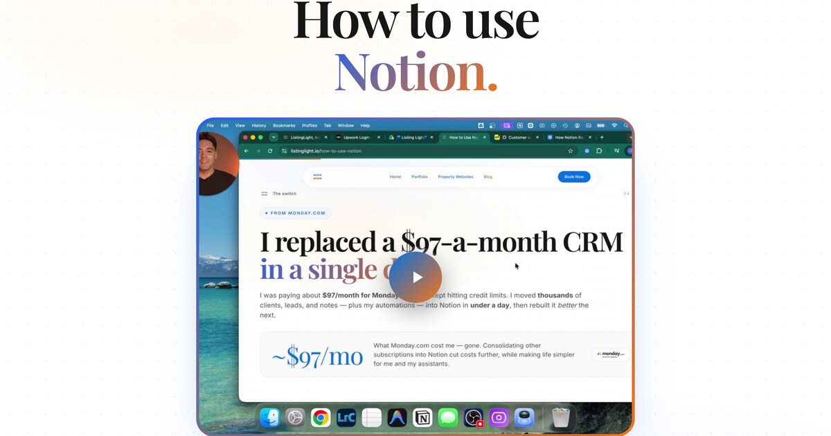 How to Use Notion — the workspace that replaced my CRM