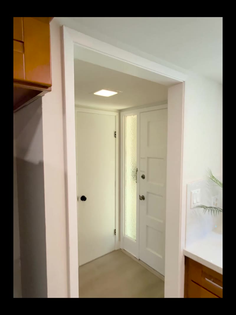 Hidden Bathroom Door Flow