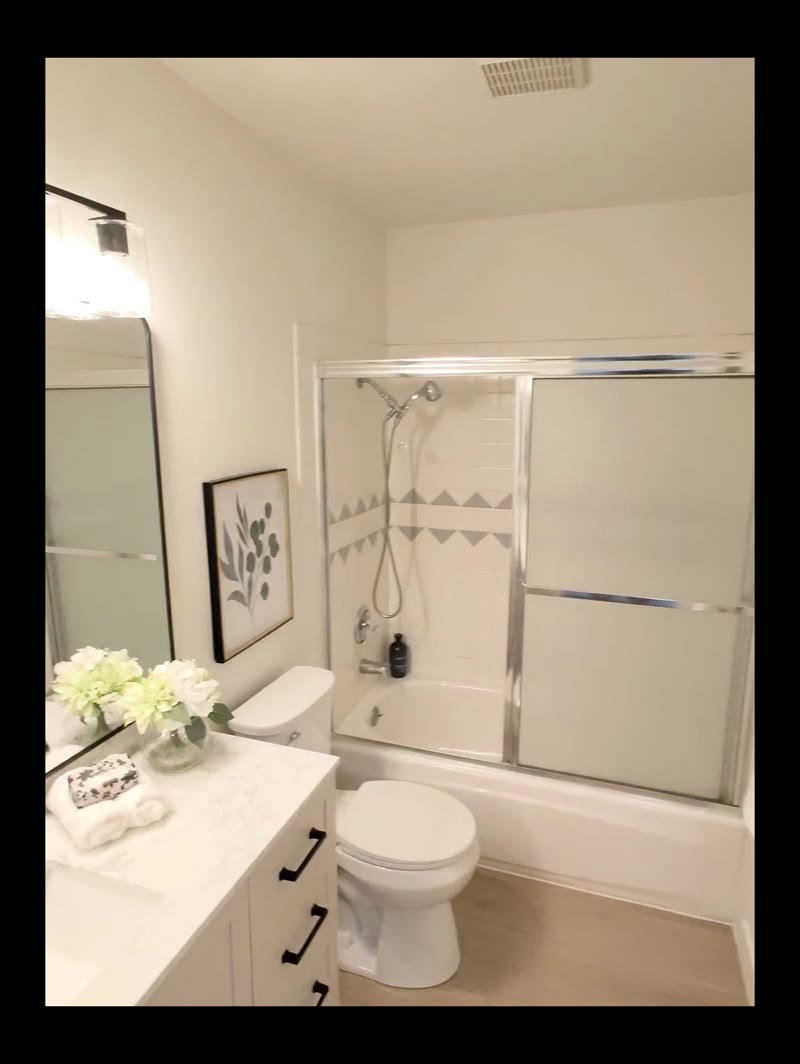 Shower Door Positioning