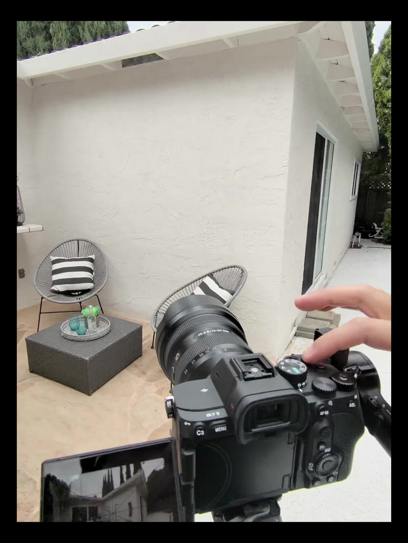 Exterior ISO & Shutter Cap