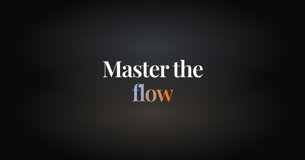 Shooting Flow: Field Training