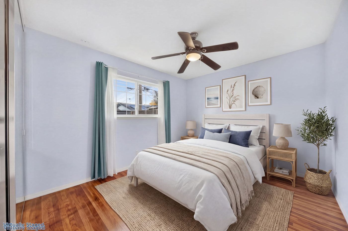 Good: bedroom 2, staged